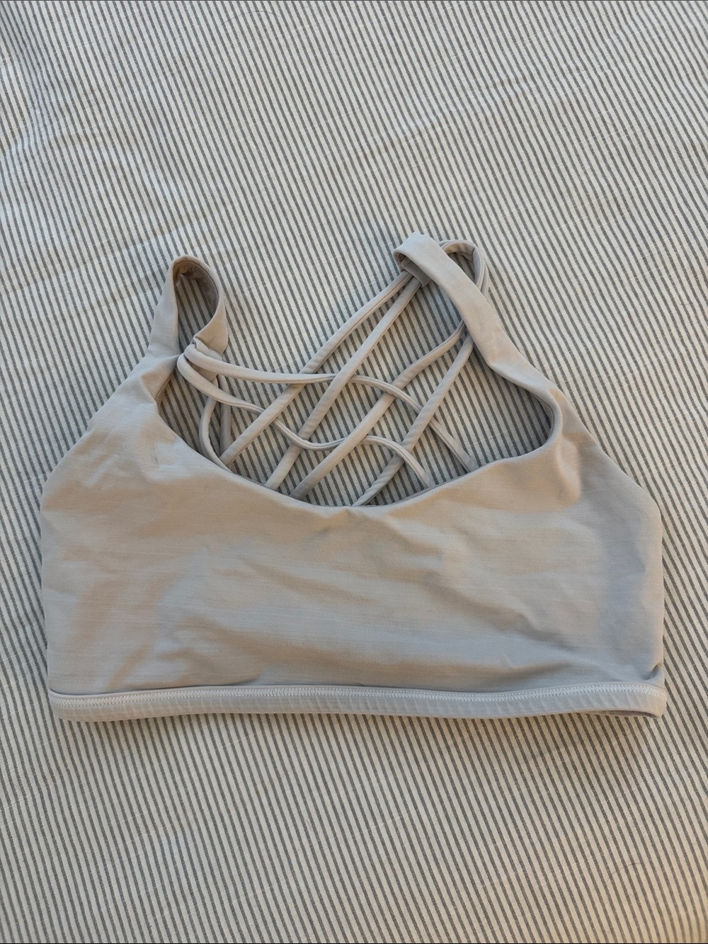 Lululemon Free to Be Wild Sports Bra - Off White